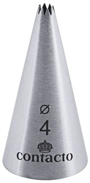 Edelstahl Sterntülle 4 mm - CPGASTRO