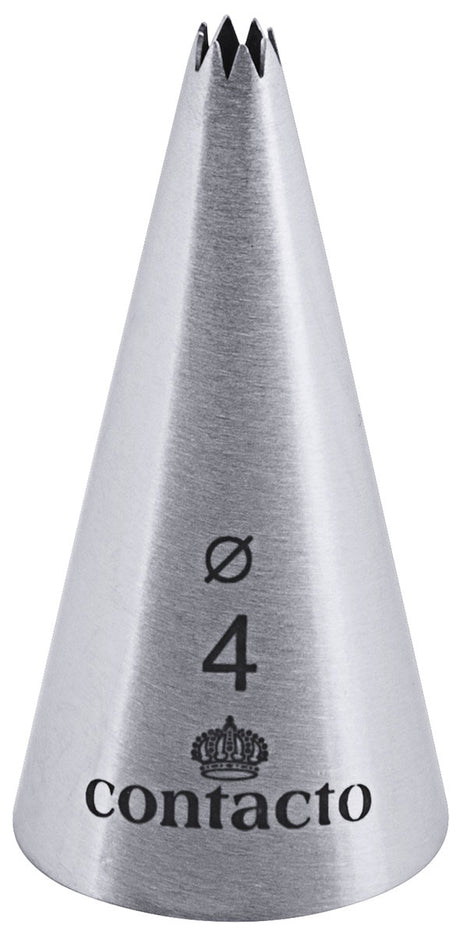 Edelstahl Sterntülle 4 mm Contacto - CPGASTRO