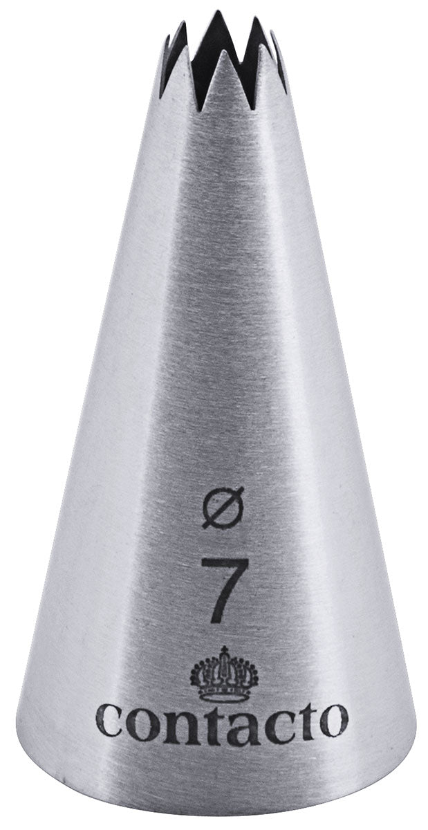 Edelstahl Sterntülle 7 mm Contacto - CPGASTRO