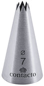 Edelstahl Sterntülle 7 mm Contacto - CPGASTRO