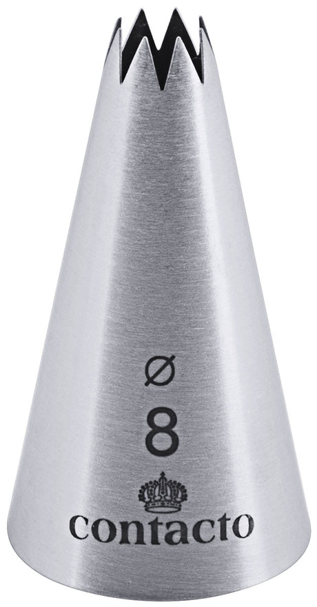 Edelstahl Sterntülle 8 mm Contacto - CPGASTRO