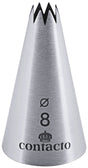 Edelstahl Sterntülle 8 mm Contacto - CPGASTRO
