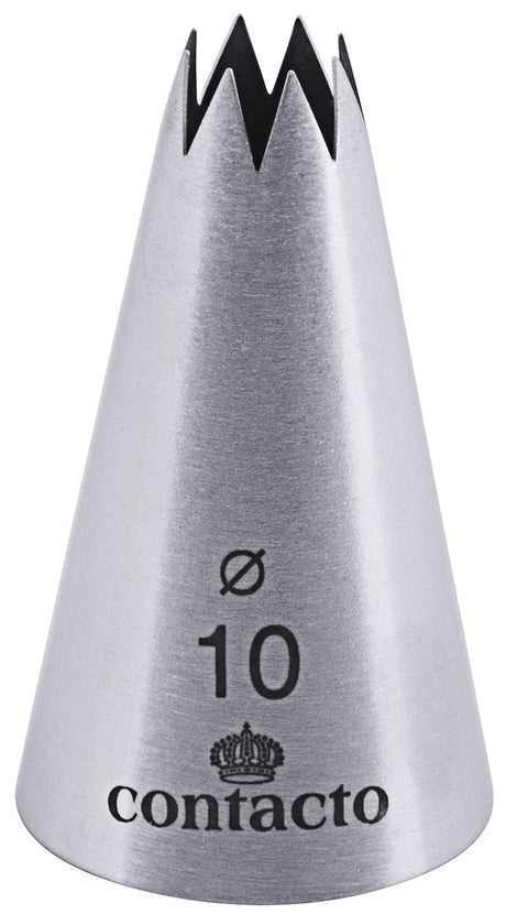 Edelstahl Sterntülle 10 mm Contacto - CPGASTRO