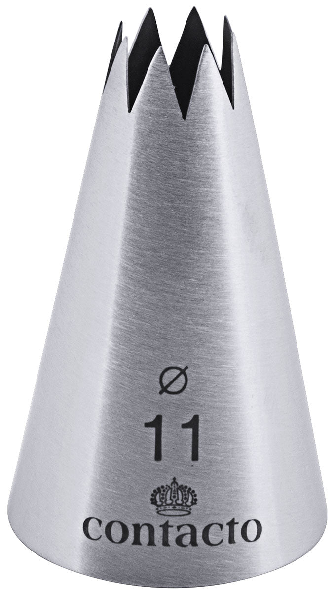 Edelstahl Sterntülle 11 mm Contacto - CPGASTRO