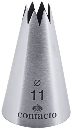 Edelstahl Sterntülle 11 mm - CPGASTRO