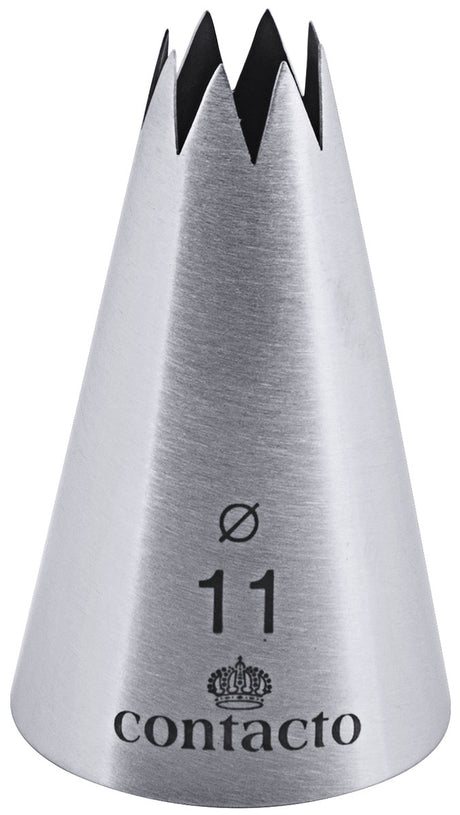 Edelstahl Sterntülle 11 mm Contacto - CPGASTRO