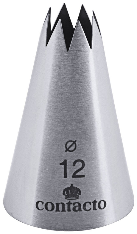 Edelstahl Sterntülle 12 mm Contacto - CPGASTRO