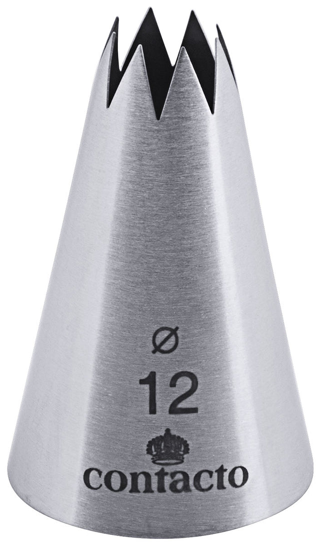 Edelstahl Sterntülle 12 mm Contacto - CPGASTRO