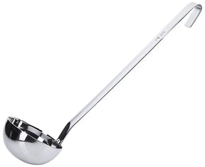 Edelstahl Schöpfkelle 11 cm Stiellänge: 38 cm - CPGASTRO