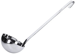 Edelstahl Schöpfkelle 14 cm Stiellänge: 41 cm - CPGASTRO