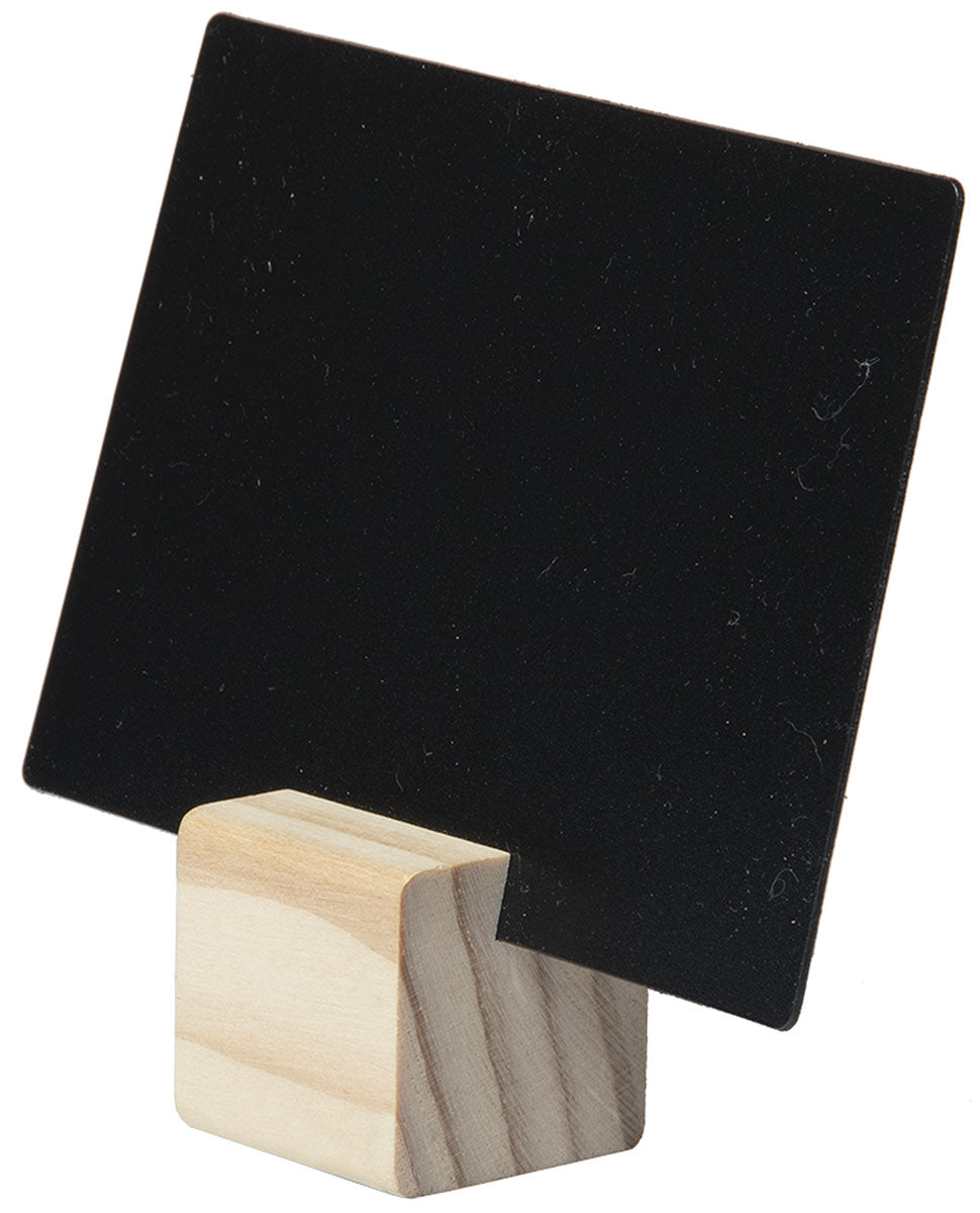6 Würfel inkl. schwarze Schreibtafeln DIN A7 Set