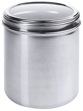 Edelstahl Vorratsdose mit Sichtdeckel 0,5-4,5 Liter - CPGASTRO