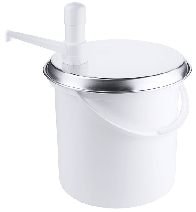 Dispenser Eimer 10l mit Deckel & Pumpe / Ersatzteile Contacto - CPGASTRO