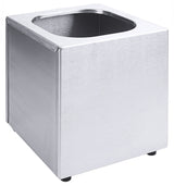 Edelstahl Saucendispenser mit Pumpe 1-2 Behälter / Leer Gestell Contacto - CPGASTRO