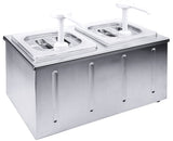 Saucendispenser mit Kühlung 2 Behälter Contacto - CPGASTRO