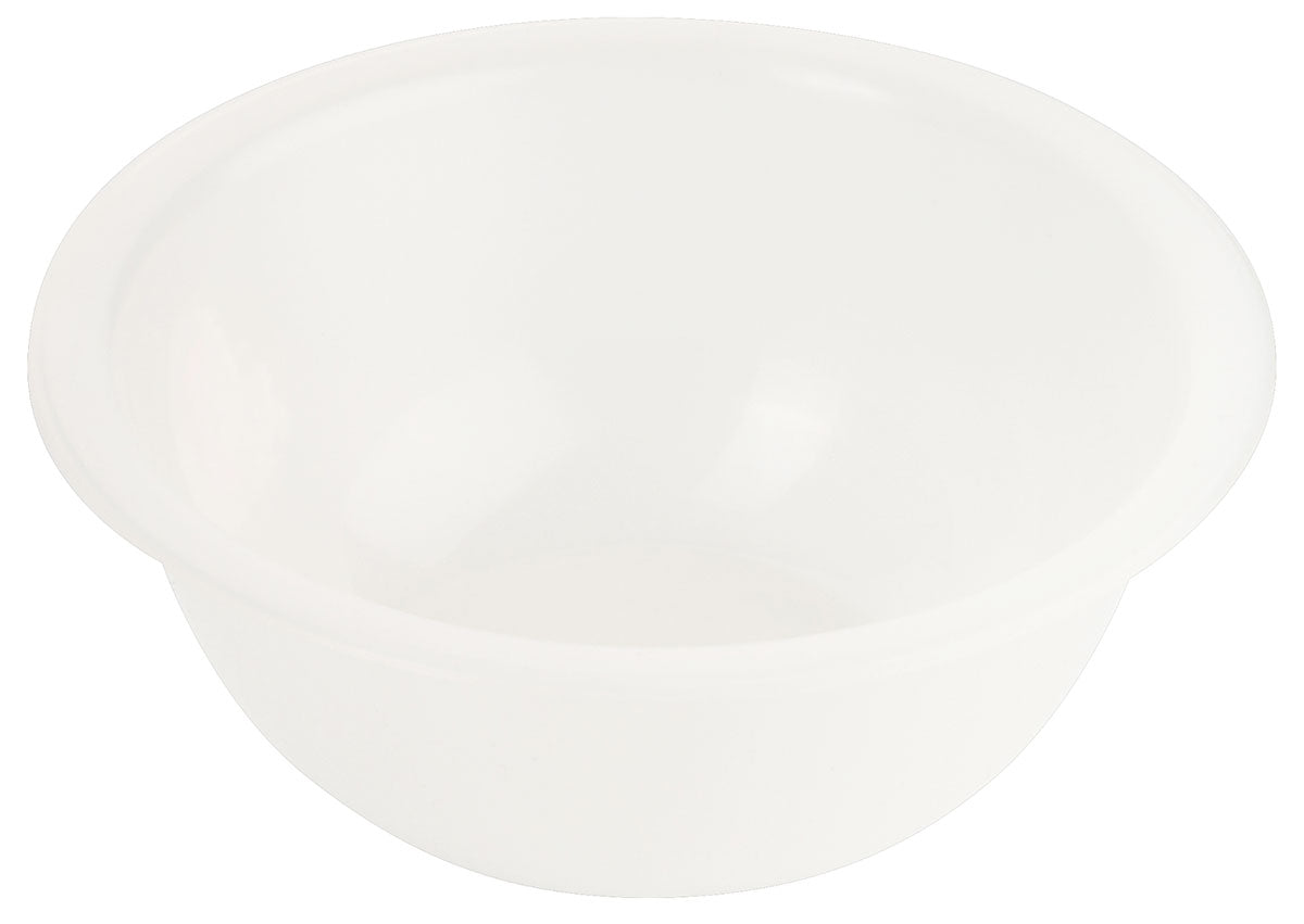 Rührschüssel 16-40cm aus weißem Polypropylen