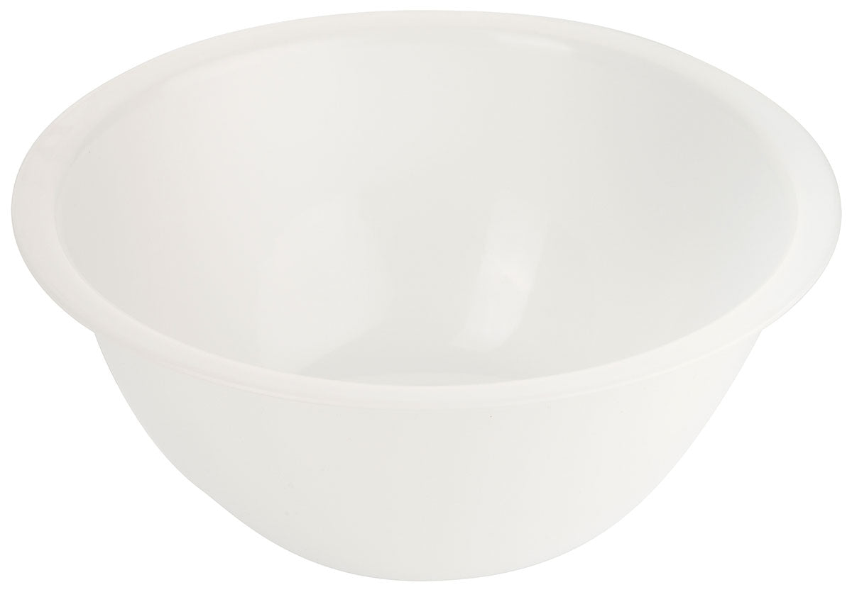 Rührschüssel 16-40cm aus weißem Polypropylen
