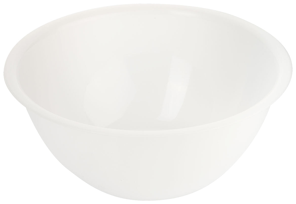 Rührschüssel 16-40cm aus weißem Polypropylen