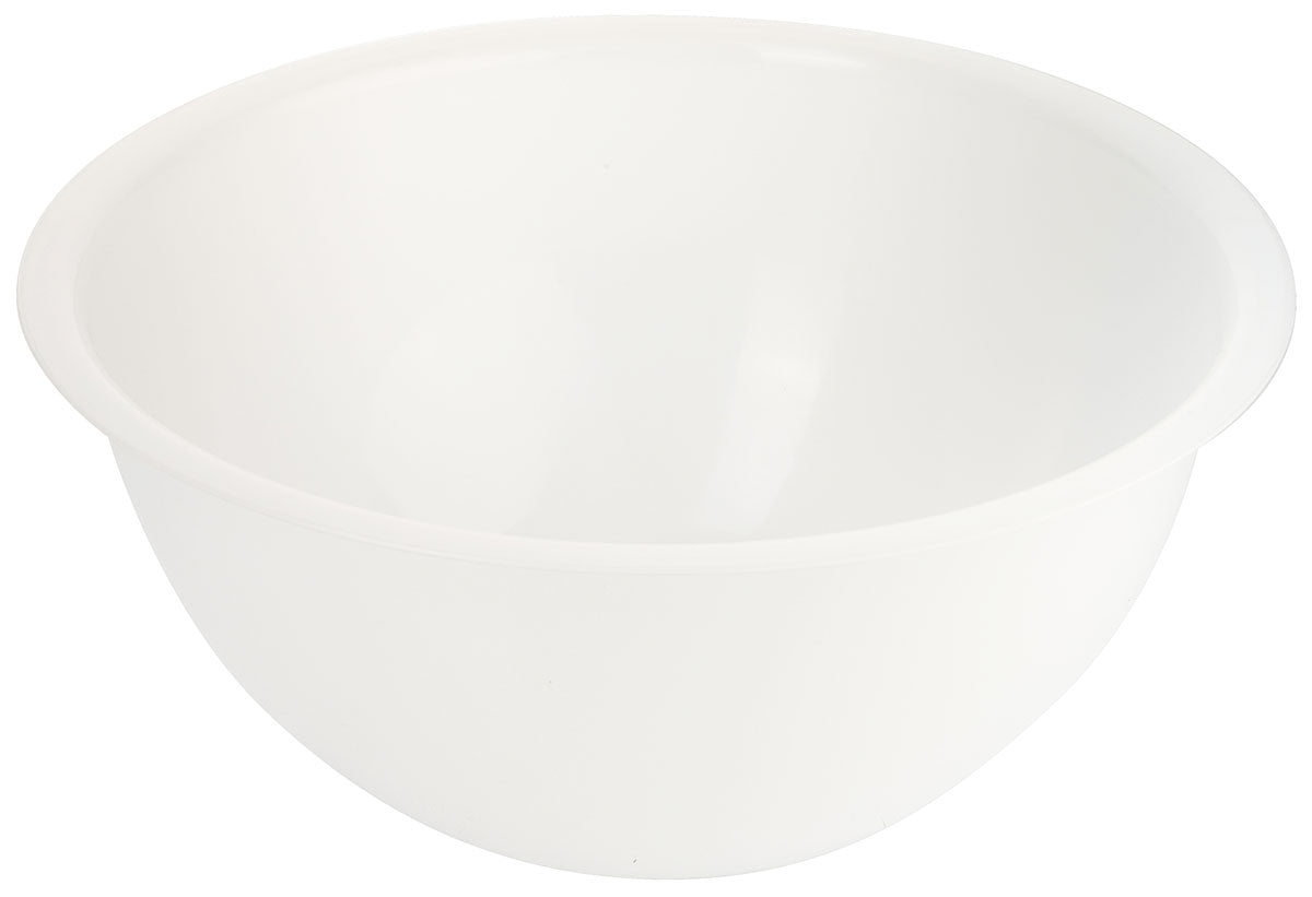 Rührschüssel 16-40cm aus weißem Polypropylen