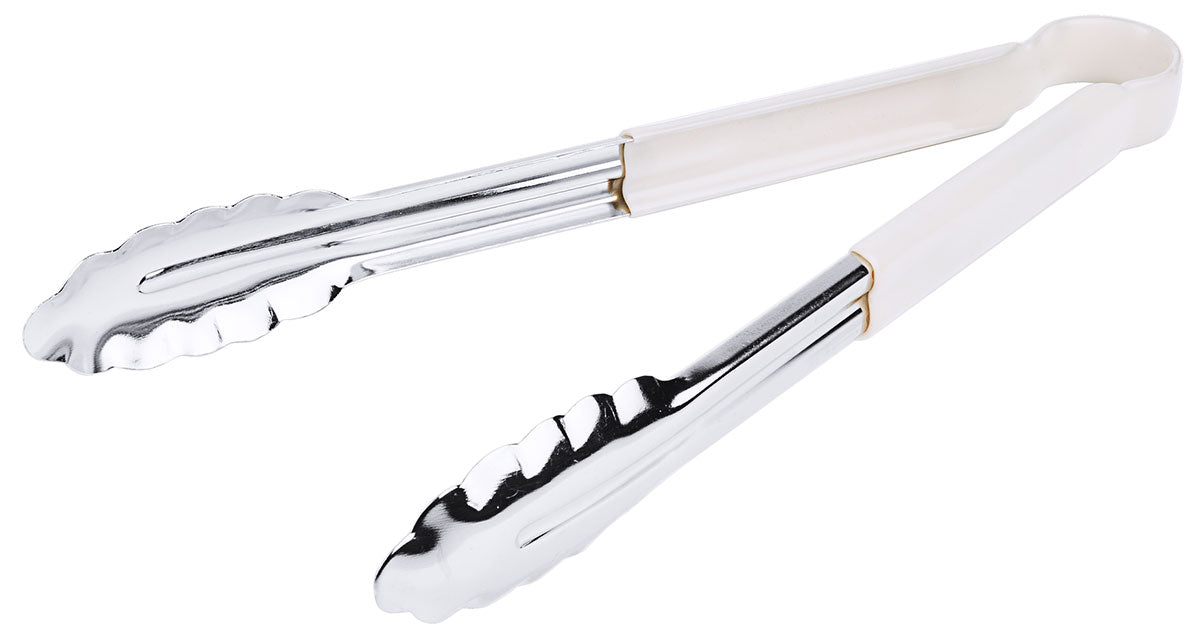 Edelstahl Küchenzange 30 cm HACCP / 7 Farben