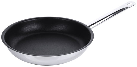 Edelstahl Antihaft-Bratpfanne mit PTFE-Beschichtung & Rohrgriff 20-32 cm Contacto - CPGASTRO