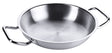 Edelstahl Bratpfanne mit zwei seitlichen Kaltgriffen & Schüttrand Ø 20-80cm Contacto - CPGASTRO
