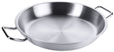 Edelstahl Bratpfanne mit zwei seitlichen Kaltgriffen & Schüttrand Ø 20-80cm Contacto - CPGASTRO