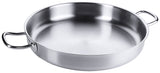 Edelstahl Bratpfanne mit zwei seitlichen Kaltgriffen & Schüttrand Ø 20-80cm Contacto - CPGASTRO