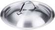 Edelstahl Deckel für Serie 2100 Kochtopf Bratpfanne Stielkasserolle 12-60cm - CPGASTRO
