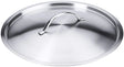 Edelstahl Deckel für Serie 2100 Kochtopf Bratpfanne Stielkasserolle 12-60cm - CPGASTRO