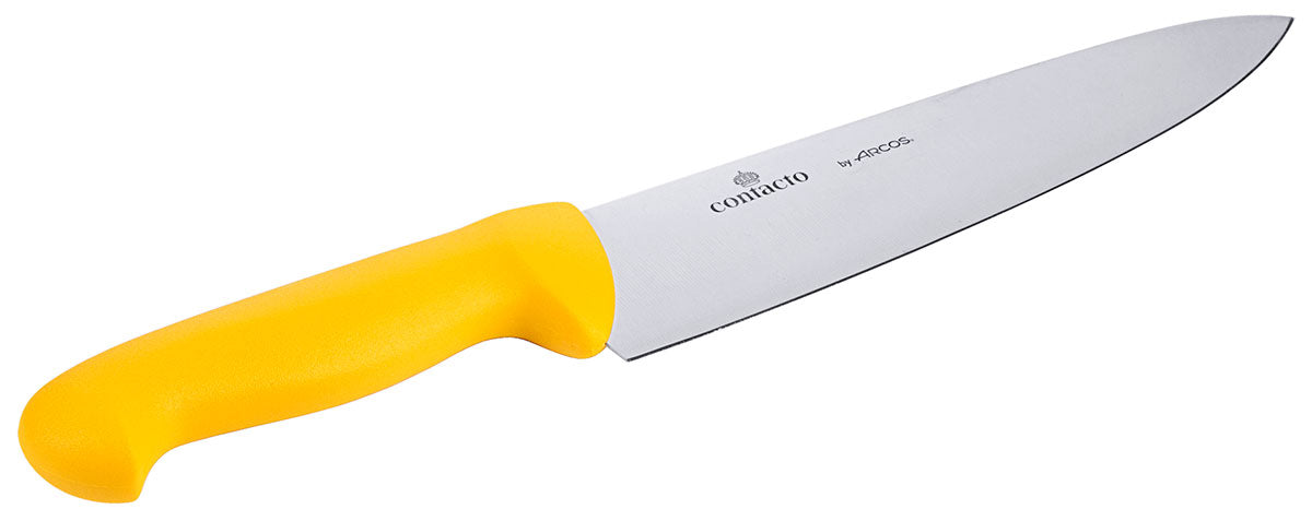 Kochmesser HACCP gelb 24 cm Contacto - CPGASTRO