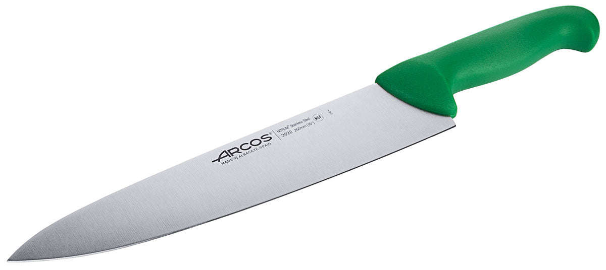 Kochmesser HACCP grün 24 cm Contacto - CPGASTRO