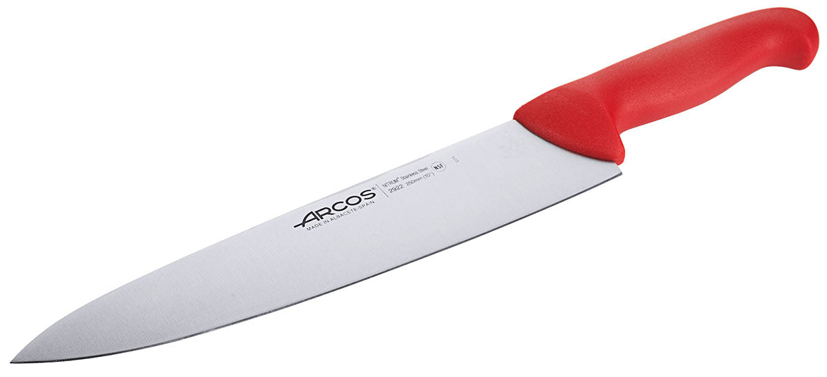 Kochmesser HACCP rot 24 cm Contacto - CPGASTRO