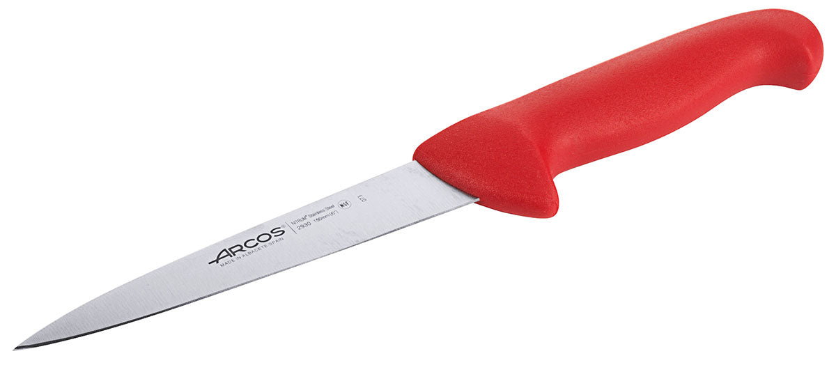 Filetiermesser HACCP rot 15cm Contacto - CPGASTRO
