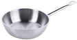 Edelstahl Sauteuse Ø 16-24 cm mit breitem Schüttrand mit Rohrgriff Contacto - CPGASTRO