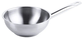 Edelstahl Sauteuse Ø 16-24 cm Rohrgriff Schüttrand - CPGASTRO