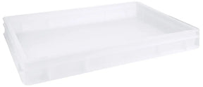 Pizzaballenbehälter weiß 60x40x7,5cm / Deckel - CPGASTRO