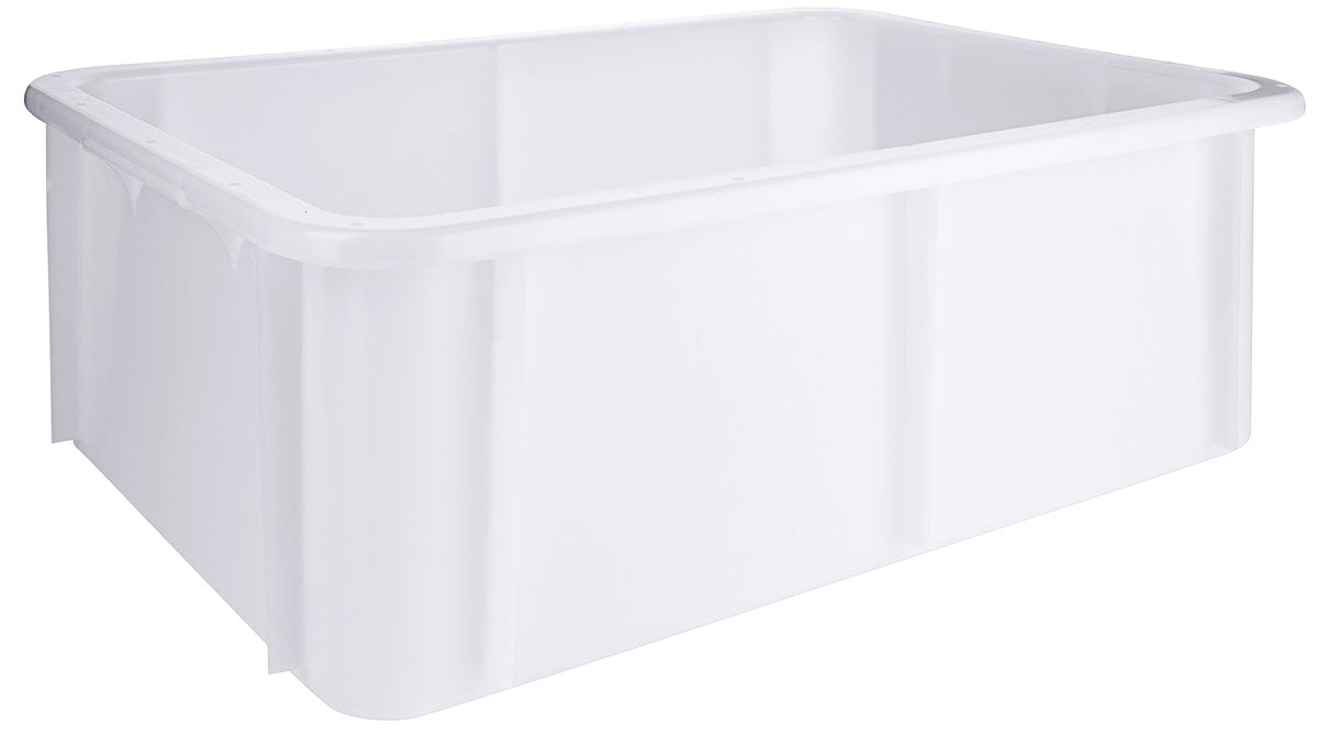 U-Rand Lebensmittelecht Stapelkasten weiß 30-60 Liter 600x400 cm Contacto - CPGASTRO