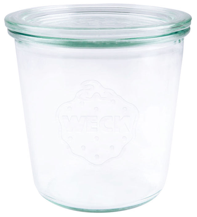 Weck Sturzglas 580 ml mit Deckel RR100 / 6er Pack Weck - CPGASTRO