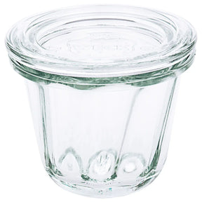 80ml Gugelhupfform mit Glasdeckel 7cm ( 12er Pack ) - CPGASTRO