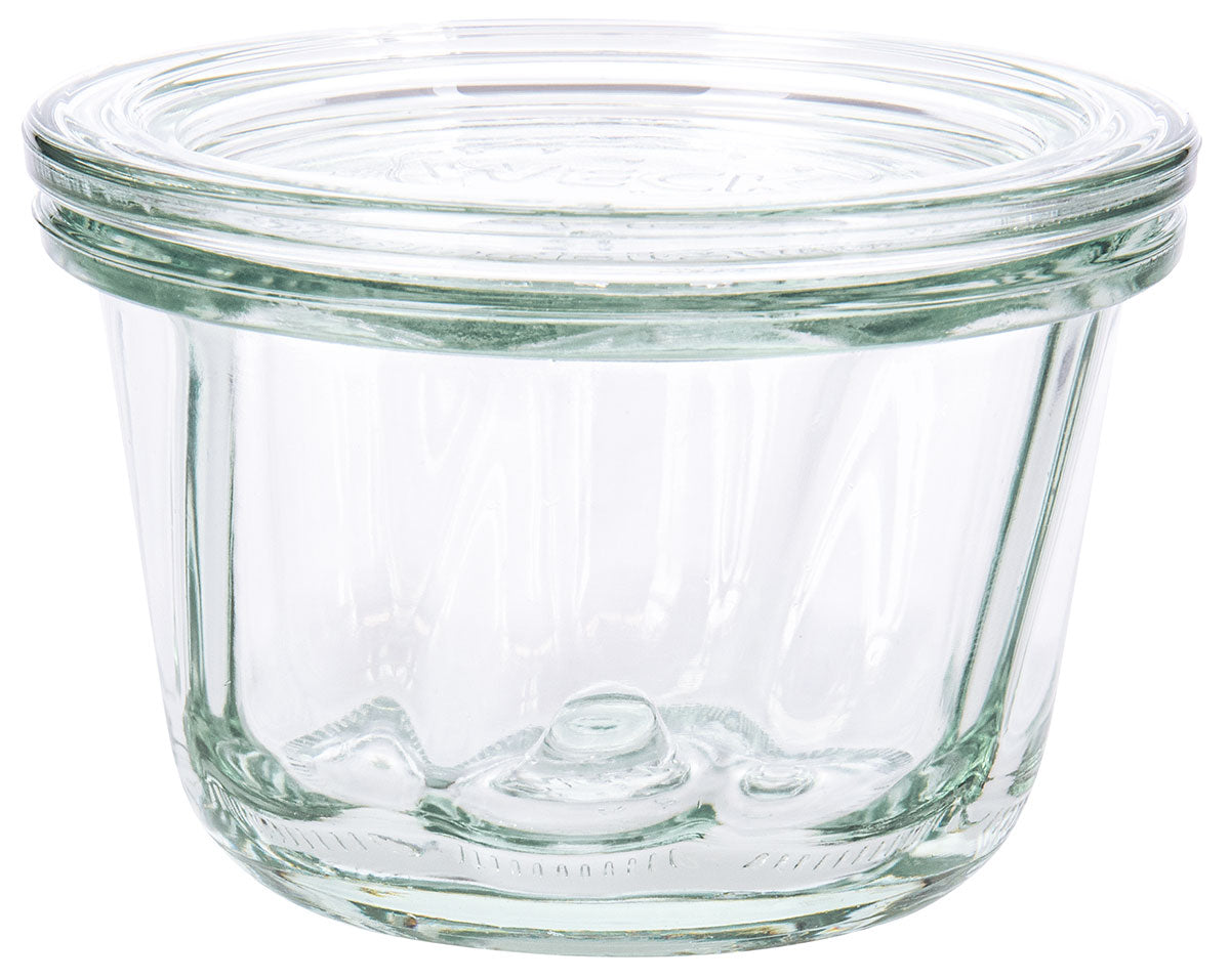 165ml Gugelhupfform mit Glasdeckel 9cm ( 12er Pack )