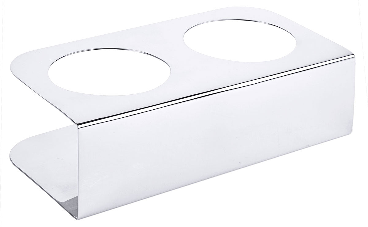 Edelstahl Gestell für Quetschflaschen 5,5-7,2cm 2 / 3 Loch Contacto - CPGASTRO