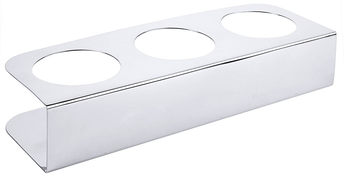 Edelstahl Gestell für Quetschflaschen 5,5-7,2cm 2 / 3 Loch Contacto - CPGASTRO