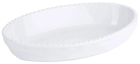 Auflaufform Backform Porzellan weiß 22,0 x 13,5 x H4,0 cm - CPGASTRO