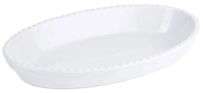 Auflaufform Backform Porzellan weiß 28,0 x 17,0 x H5,0 cm - CPGASTRO