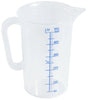 unzerbrechlich Messbecher transparent 0,25 bis 5 Liter mit Skala - CPGASTRO