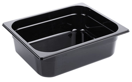 GN-Behälter aus Polycarbonat schwarz Tiefe 65-150mm Contacto - CPGASTRO