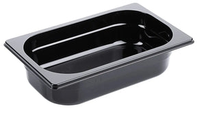 GN-Behälter aus Polycarbonat schwarz Tiefe 65-150mm - CPGASTRO