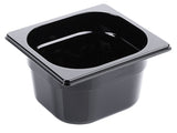 GN-Behälter aus Polycarbonat schwarz Tiefe 65-150mm Contacto - CPGASTRO
