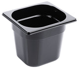 GN-Behälter aus Polycarbonat schwarz Tiefe 65-150mm Contacto - CPGASTRO